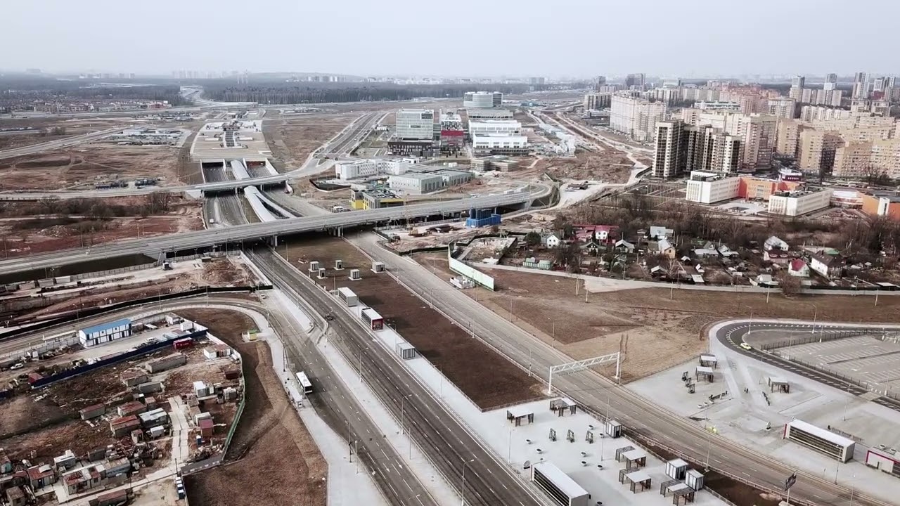Станция метро Коммунарка (29.03.2020)