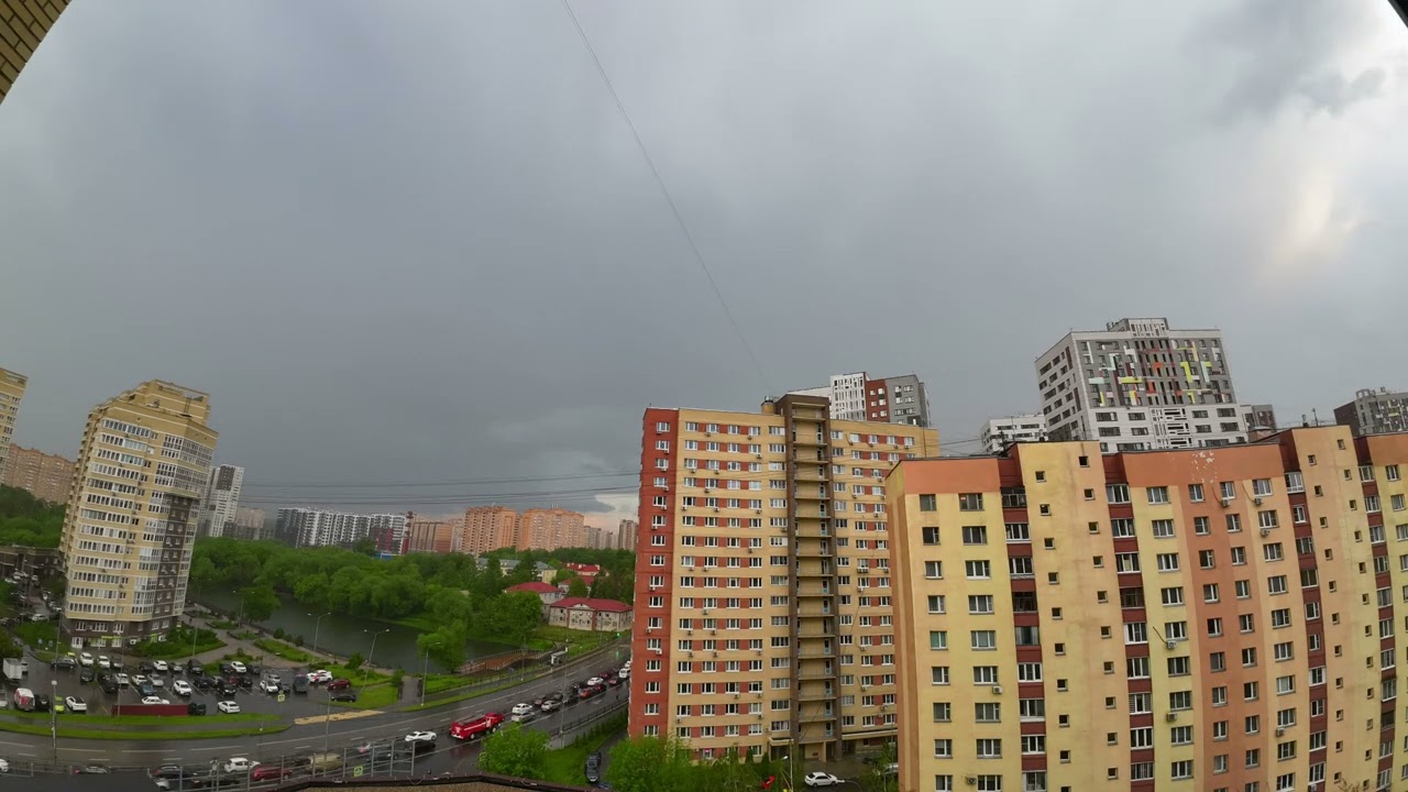 Гроза в Коммунарке (2.06.2023)