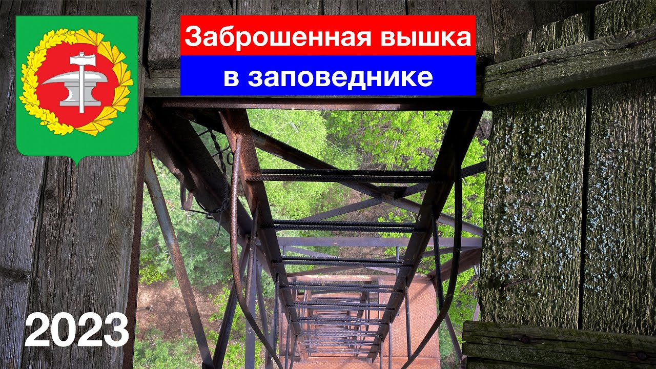 Заброшенная вышка в лесу, Кузнецкий район (1.05.2023)