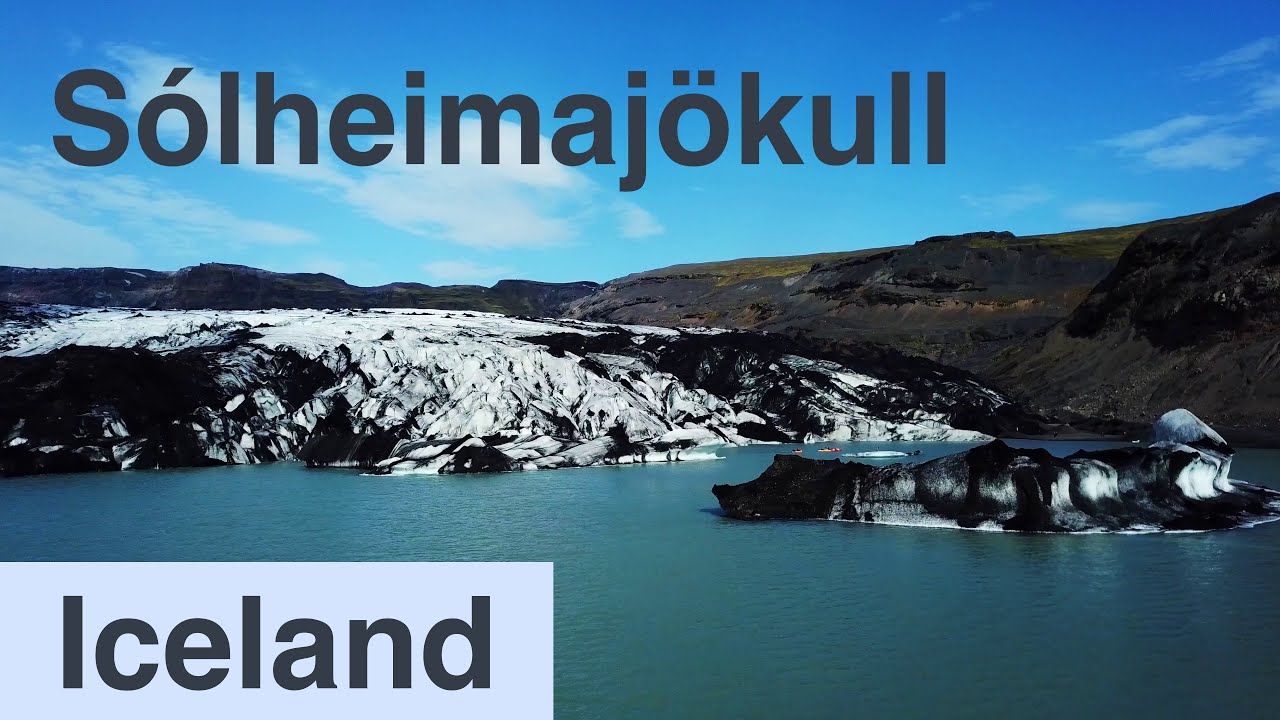 Iceland, Sólheimajökull with DJI Mavic Pro (5 June 2019)
