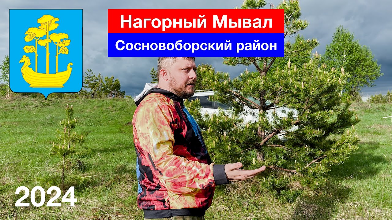 Нагорный Мывал — урочище на месте бывшего села (29.04.2024)